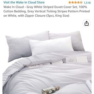 Duvet cover and insert